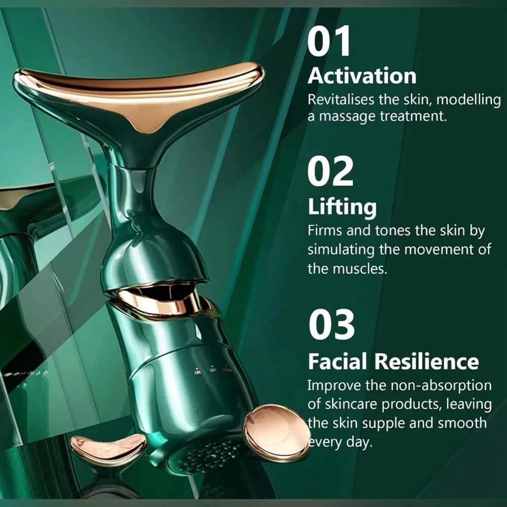 NEW! GUSHI YUTA Three-in-one Face Massager